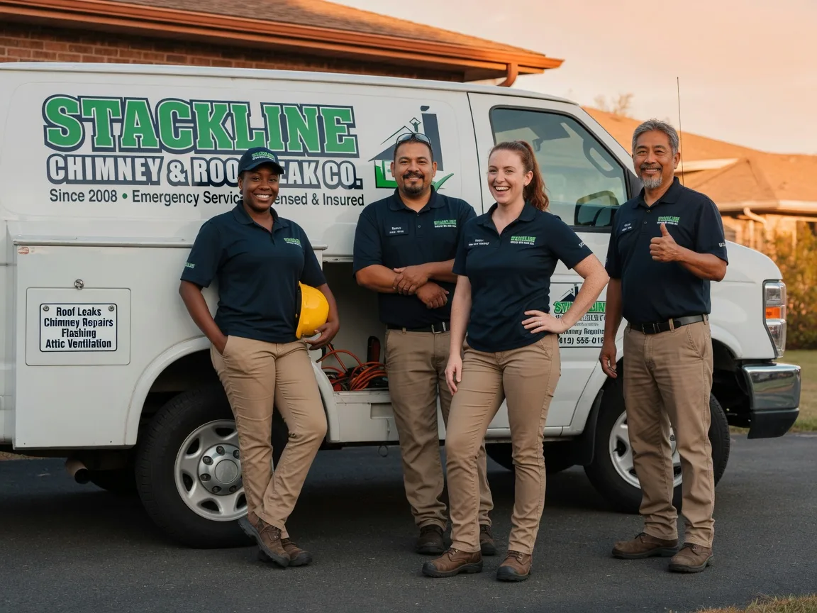 Chimney flashing repair company in Guys Mills, PA